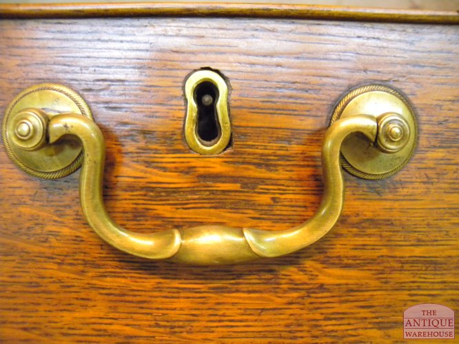 antieke eiken ladekast 4