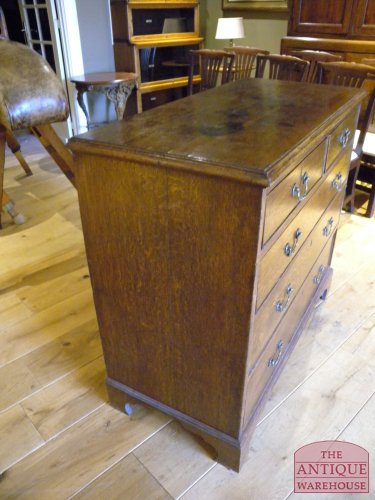 antieke eiken ladekast 2