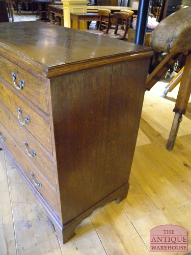 antieke eiken ladekast 3