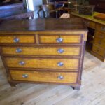 antieke eiken ladekast 1