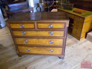 antieke eiken ladekast, VERKOCHT