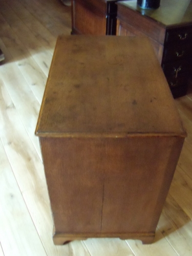 antieke eiken ladekast, VERKOCHT