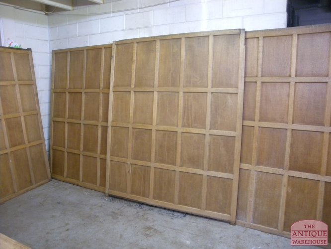 antieke eiken lambrisering, VERKOCHT