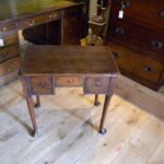 Antieke eiken low boy circa 1750 3