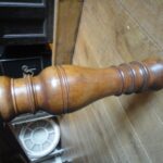 antieke eiken officiers tafel 2