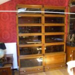 Antieke eiken originele Globe Wernicke boekenkast 3