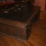 Antiek eiken partnersbureau 1