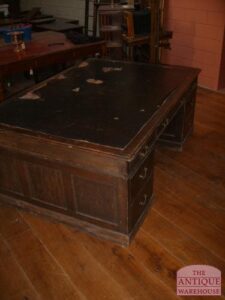 antieke eiken parners bureau, VERKOCHT