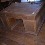 Antiek eiken partnersbureau 1