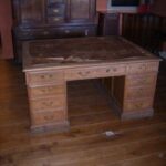 Antiek eiken partnersbureau 3