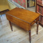 Antieke Eiken Pembroke Tafel 3