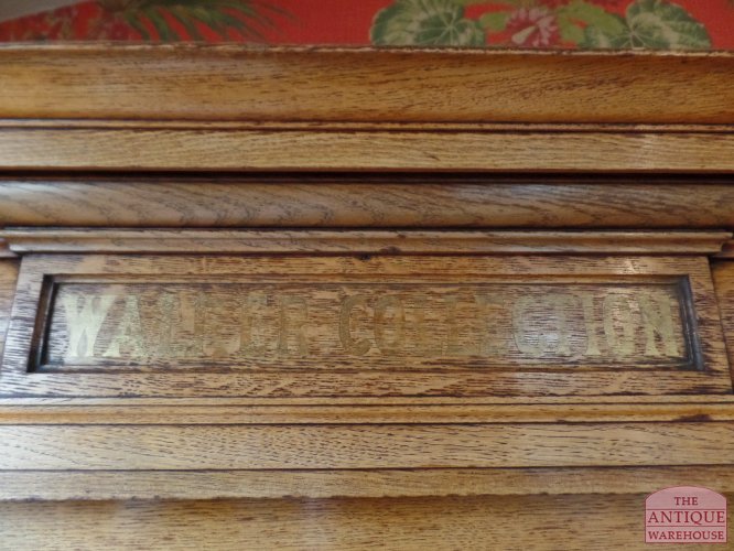 Antieke eiken Schotse boekenkast 2