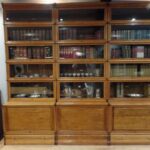 Antieke eiken stapelbare Globe Wernicke boekenkast 1