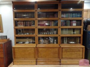 antieke eiken stapelbare Globe Wernicke antieke boekenkast