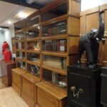 Antieke eiken stapelbare Globe Wernicke boekenkast 3