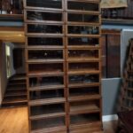 Antieke eiken stapelbare Globe Wernicke boekenkast 3