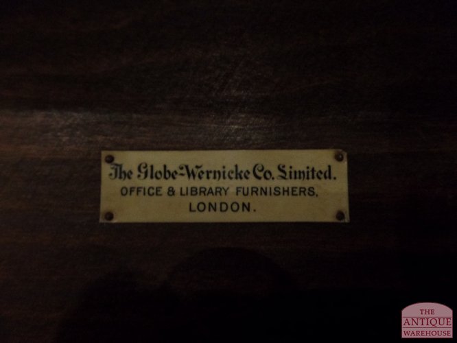 Antieke eiken stapelbare Globe Wernicke boekenkast 3