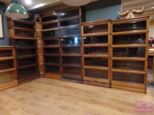 antieke eiken stapelbare Globe Wernicke boekenkast