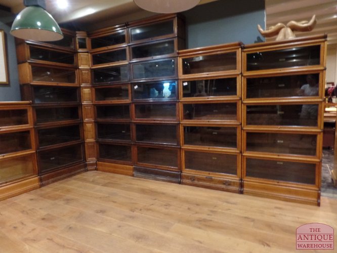antieke eiken stapelbare Globe Wernicke boekenkast