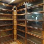 Antieke eiken stapelbare Globe Wernicke boekenkast 2