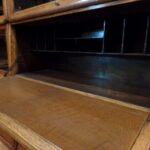 Antieke eiken stapelbare Globe Wernicke hoekbibliotheek 3