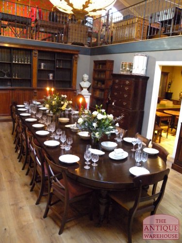 antieke eiken tafel 2