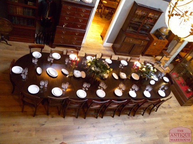 antieke eiken tafel 3