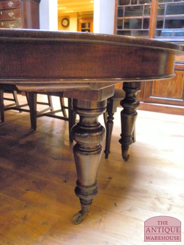 antieke eiken tafel 2