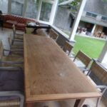 Antieke eiken tafel 2