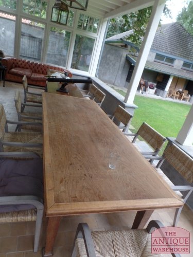 Antieke eiken tafel 2