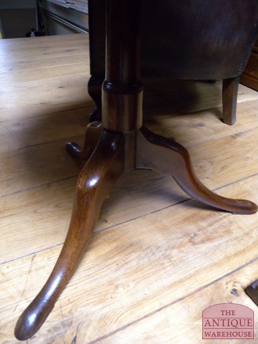 Antieke eiken tilt top tafel 3