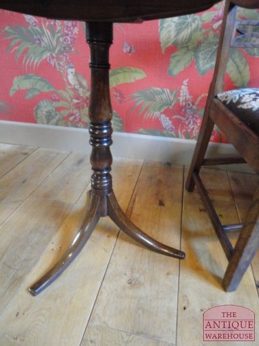 antieke eiken tilt top tafel 2