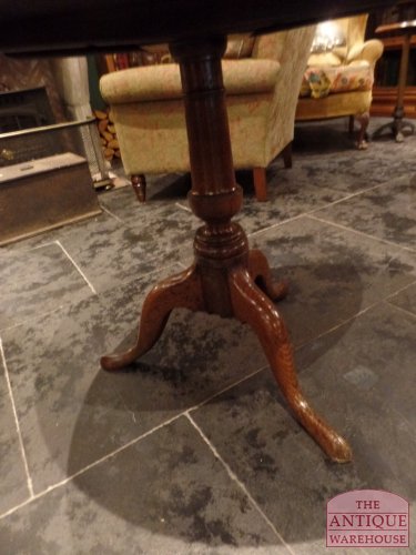 antieke Eiken tilt top tafel 2