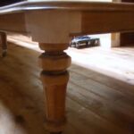 antieke eiken uitschuif Engelse eettafel 2