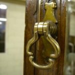 antieke eiken vitrine 3