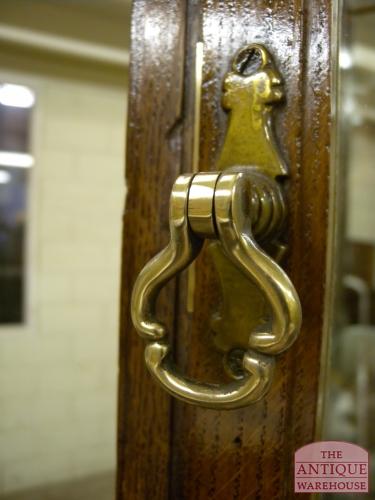 antieke eiken vitrine 3