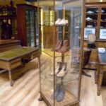 antieke eiken vitrine 1