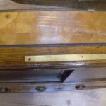 antieke eiken winkel vitrine 3