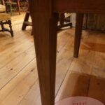 Antieke eikenhouten 340 cm lange tafel 4