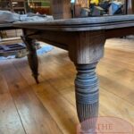 antieke eikenhouten coulissentafel 4