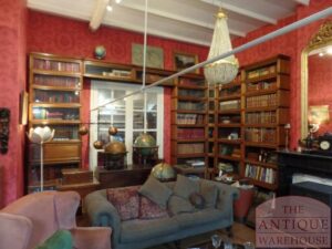 antieke eikenhouten en mahoniehouten stapelbare Globe Wernicke boekenkast