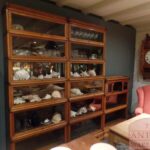 Antieke eikenhouten en mahoniehouten stapelbare Globe Wernicke boekenkast 3