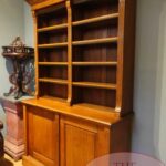 Antieke eikenhouten Engelse boekenkast 1