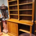 Antieke eikenhouten Engelse boekenkast 4