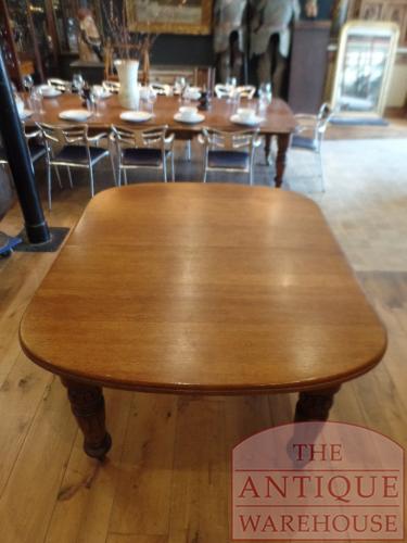 antieke eikenhouten Engelse ovale uitschuiftafel 2