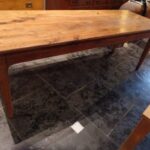 Antieke eikenhouten Franse eettafel 2