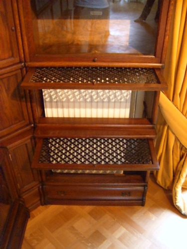 Antieke eikenhouten Globe Wernicke bibliotheekopstelling,antik Eiche Globe Wernicke Bücherschrank