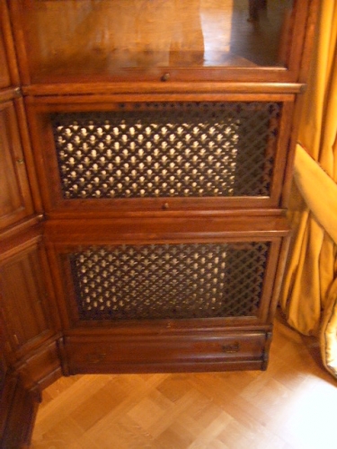 Antieke eikenhouten Globe Wernicke bibliotheekopstelling 3