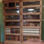 Antieke eikenhouten Globe Wernicke boekenkast Ideal Style 1