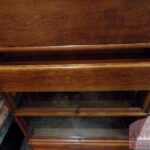 Antieke eikenhouten Globe Wernicke met schrijfgedeelte 2